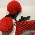 Mango Red mesh clutch Photo 1