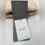 Style Republic Cable Knit Winter Beanie Womens One Size‎ Beige Duo Layer Fleece Photo 4