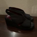 Enzo Angiolini Vtg Y2K Women’s Baleen Slip-On Sandals Sz:e 7.5 Chunky Wedge Photo 3