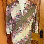 Vintage 70s floral top Size M Photo 6