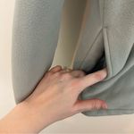Aritzia  TNA Cozy Fleece Boyfriend Shirt Shacket Jacket Sage Green 1 (XS) Photo 3