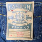 Lauren Ralph Jeans Co Stretch Cotton Bermuda Shorts Size 6P Blue Photo 4