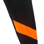 PINK - Victoria's Secret PINK By VS Black & Orange Striped Yoga Leggings Woman Sz S Photo 4