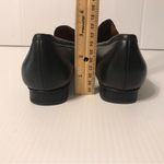 Aquatalia black leather pointy toe slip on loafers shoes size 7 Made in Italy Photo 4