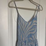 MISA Los Angeles NEW  Kalita Dress Casablanca Blu Shell Maxi Photo 8