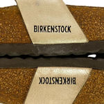 Birkenstock Women's‎  Mayari cream Birko-flor toe loop slide sandals US 7 EU 38 Photo 10