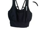 Gymshark Black Sports Bra Thick Straps Supportive Band Photo 8