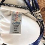 Altar'd State Altar’d State High Neck Blue Tie Dye Bikini Top Photo 4