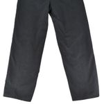 H&M Loose Fit Black Wash Denim Jeans Women's Size 33 Baggy Relaxed Rigid Denim Photo 5