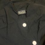 Voodoo Vixen‎ Women Large Pin Up Black White Button Goth Belted Sleeveless Photo 1