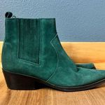 Calvin Klein Barbara Green Suede Western Booties size 9 Photo 2