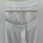 Aerie OFFLINE By  Real Me Henley Neck Cropped T- Shirt White Button Size XL Photo 4