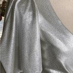 Eliza J  Metallic Silver Maxi Dress Photo 7