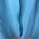 Coldwater Creek NWT Womens Blazer XL Silk Linen Blend Light Blue Open Office Photo 3