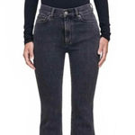 DL1961  Bridget Boot Petite High Rise Instasculpt Black Jeans Size 28P Photo 0