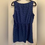 Mango MNG By  Navy Blue Polka-Dot Dress. Photo 4