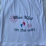 Maternity 4th of July size M red,white,blue pregnancy announcement shirt Photo 1