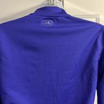 Under Armour  Women’s Purple Fitted ColdGear Mock Neck Fit and Flare Pullover-Med Photo 8