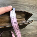 Banana Republic  Leather Shoulder Bag Clutch Purse Brown Gold Chain Magnetic Snap Photo 12