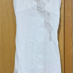 Princess Polly Agnola White Lace Slip Mini Dress - Size 4 Photo 0