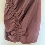 ZARA Limited Edition Backless Mauve Pink Ruched Mini Dress Medium NEW Photo 6