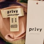 Privy  Multicolor Retro Print Bodycon Mesh Mini Dress NWT Size Medium Photo 6