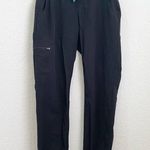 FIGS W21SW2017P Black/Teal Drawstring Zamora FREEx Joggers Scrub Pants Size XS Photo 5
