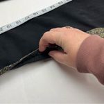 MOTHER Denim Mother High Waisted Looker Ankle Fray Guilty Flash SZ 26 Black Denim Jean *FLAW* Photo 9