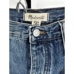 Madewell  The Dad Jean Size 30 Distressed High Rise Relaxed Fit Blue Denim Jeans Photo 3