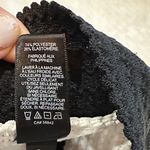 EXPRESS Black and White Striped Bandage Mini Skater Skirt Photo 5