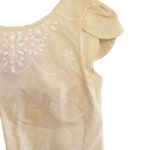 Lilly Pulitzer Vintage  Pierce Dress white beaded size 6 flower short sleeve Photo 4