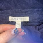 Eileen Fisher ✨ Blue Irish Linen Light Jacket Blazer✨ Photo 4