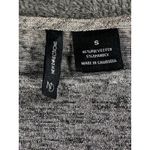 New Directions Metallic Silver Shimmer Dolman Sleeve Top Photo 7