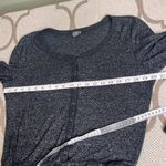 Aerie  Cozy Charcoal Gray Long Sleeve Romper Photo 8