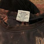 WELL WORN DISTRESSED VINTAGE ACID WASH IRON HORSE MOTORCYCLE TEE Black Size M Photo 2