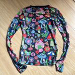 Current Mood  Mushroom Mesh Top Photo 2