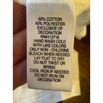 Quaker Factory Shirt Women 3X White Beaded‎ Embellished Neckline NWOT Boho Plus Size undefined Photo 8