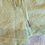 Blue Rain Textured Cutout Shorts Photo 1