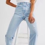 Levi's 70s high slim straight light jeans size 32 light wash Photo 0