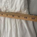 Free People LILAH PLEATED TUBE WHITE POPLIN MIDI DRESS Romantic Prairie Summer Photo 6