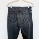 Mother Womens Jeans Size 27 Black Distressed Skinny Street Edgy Casual Cool Photo 6