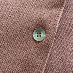 Vintage 90s MJ Carroll Terracotta Short Sleeve Button Front Shirt S Brown Photo 6