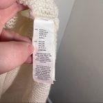 Gap Cowl Neck Waffle Knit Sweater Ivory Frost Photo 10