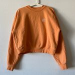 Livin Cool ESSENTIAL CROPPED SWEATSHIRT IN ORANGE JULIUS - MEDIUM Photo 3