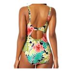 Hurley  UPF 50+ Floral One Piece Swimsuit Size XXL New With Tag Photo 1