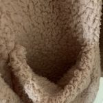 Pale Pink Oversized Hooded Teddy Cardigan Jacket Sweater Ultra Soft Cotton Blend Photo 5