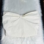 ZARA  Ecru Voluminous Bow Mini Skirt Photo 1