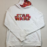 Star Wars  White Hoodie with Colorful Logo Photo 0