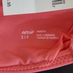 Aerie Pink Bikini Top NWT Size Small Gathered Bandeau Bikini Top Photo 4