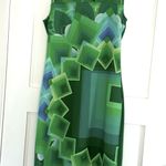 Desigual 236. 40V2141 Sleeveless
Green Geometric patterned Sheath Dress Photo 4